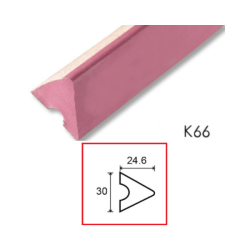 Bandengummi Set Standard K66 121cm lang 30mm breit